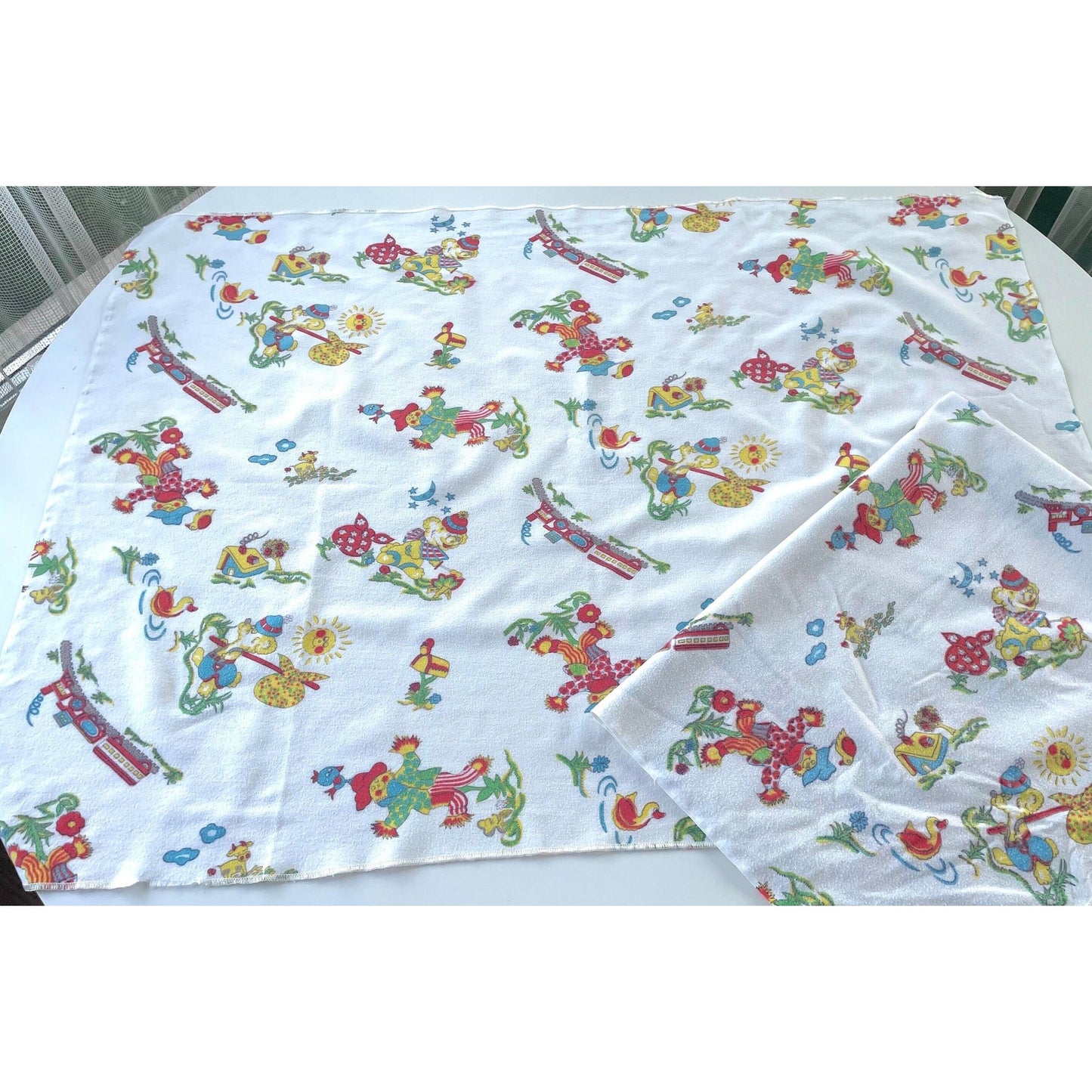 Vintage 70s baby blanket