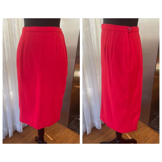 Vintage 1950s skirt, 100% wool, Koret of California
