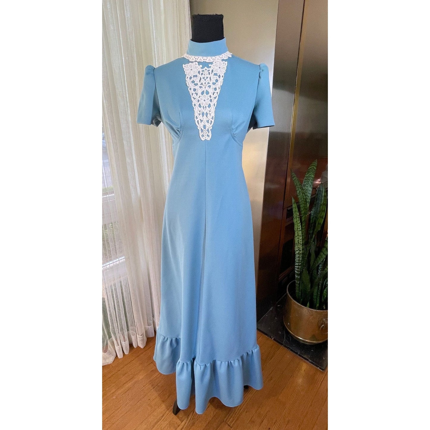 Vintage 1960s maxi dress, Parfaite Fashion, made in Canada