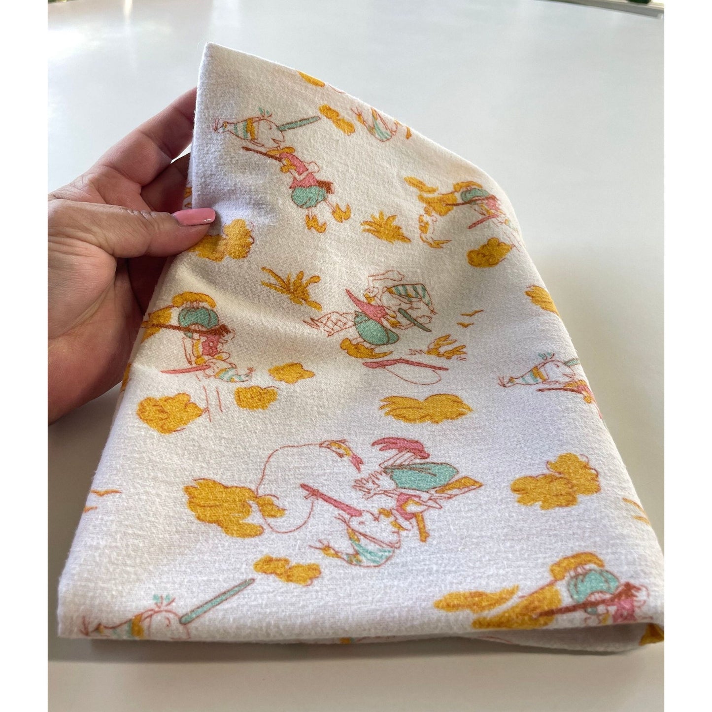 Vintage 60s baby blanket