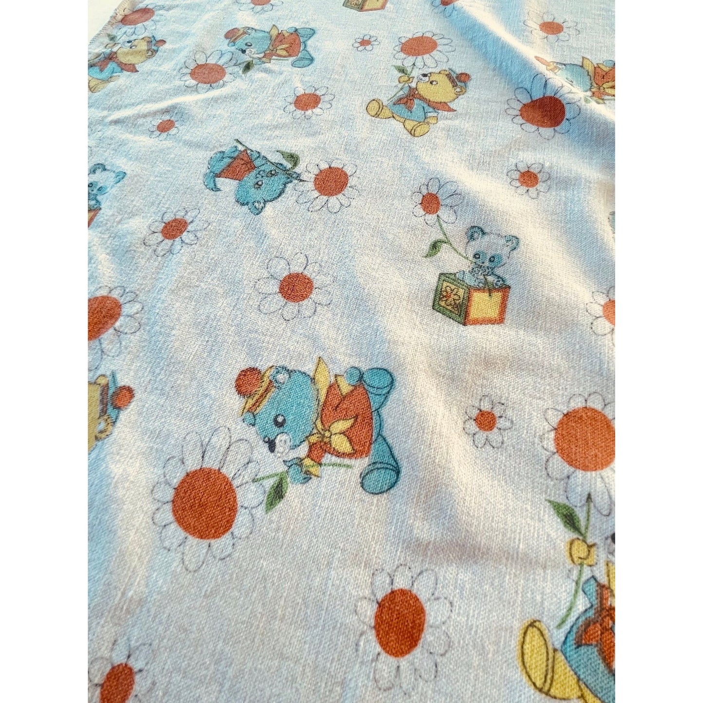 Vintage 70s baby blanket