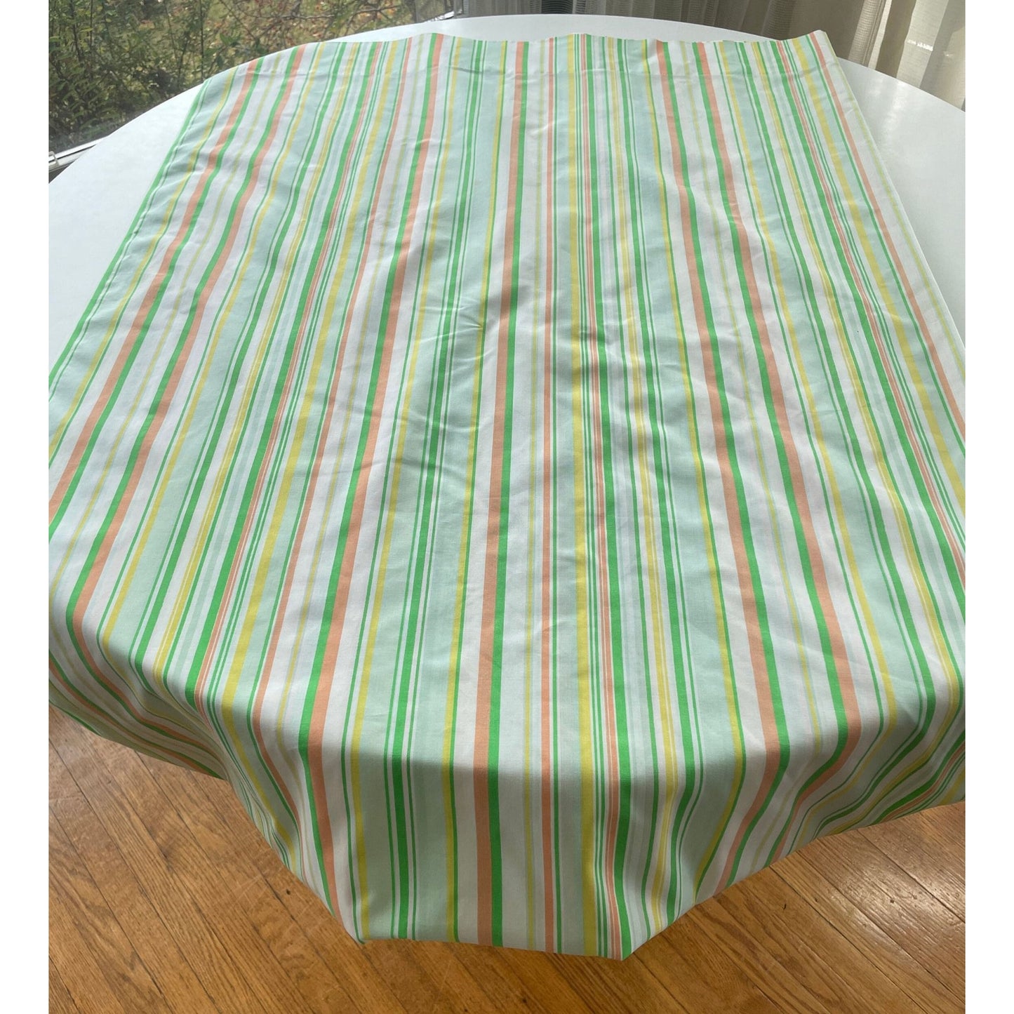 Vintage 70s flat sheet,  full / double size bed
