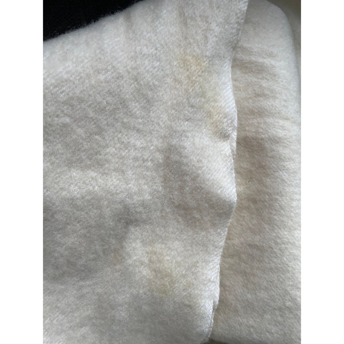 Vintage Mid Century 100% wool blanket, Horn Brothers