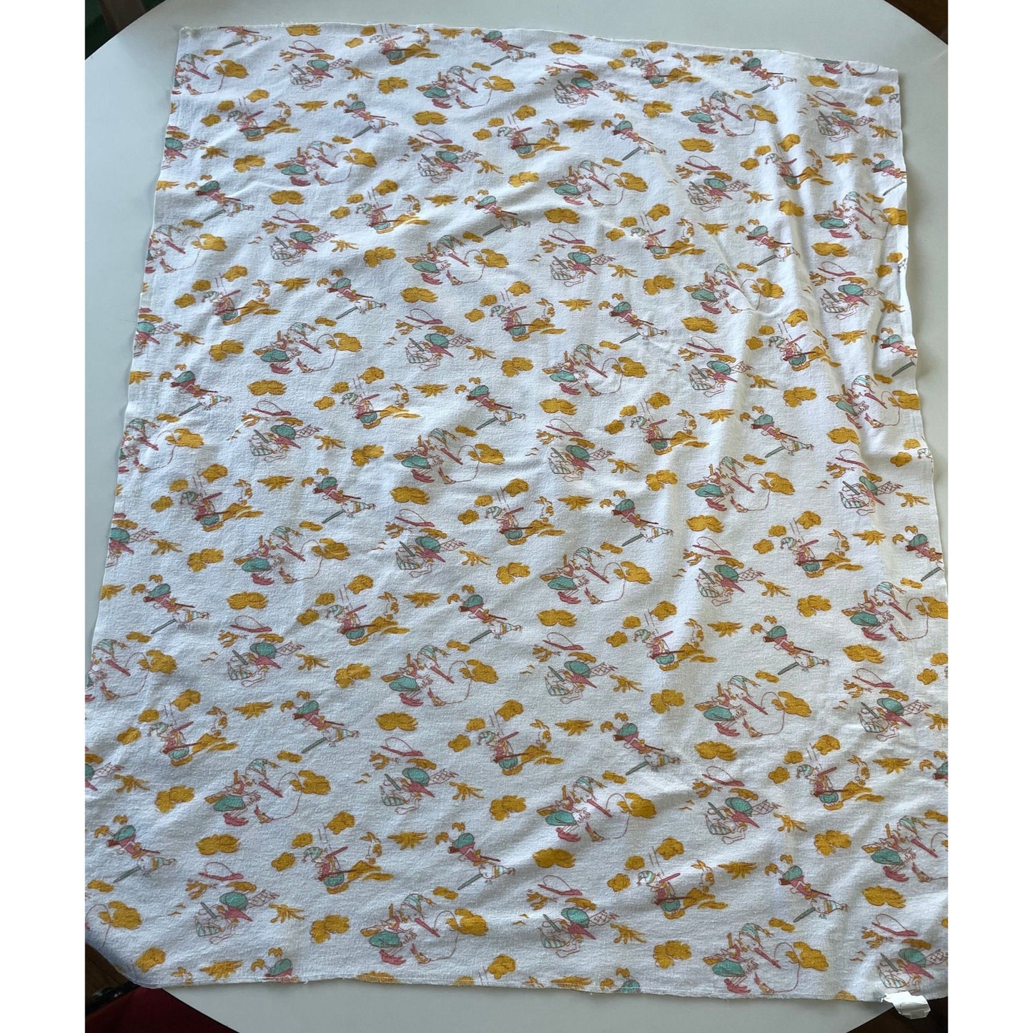 Vintage 60s baby blanket