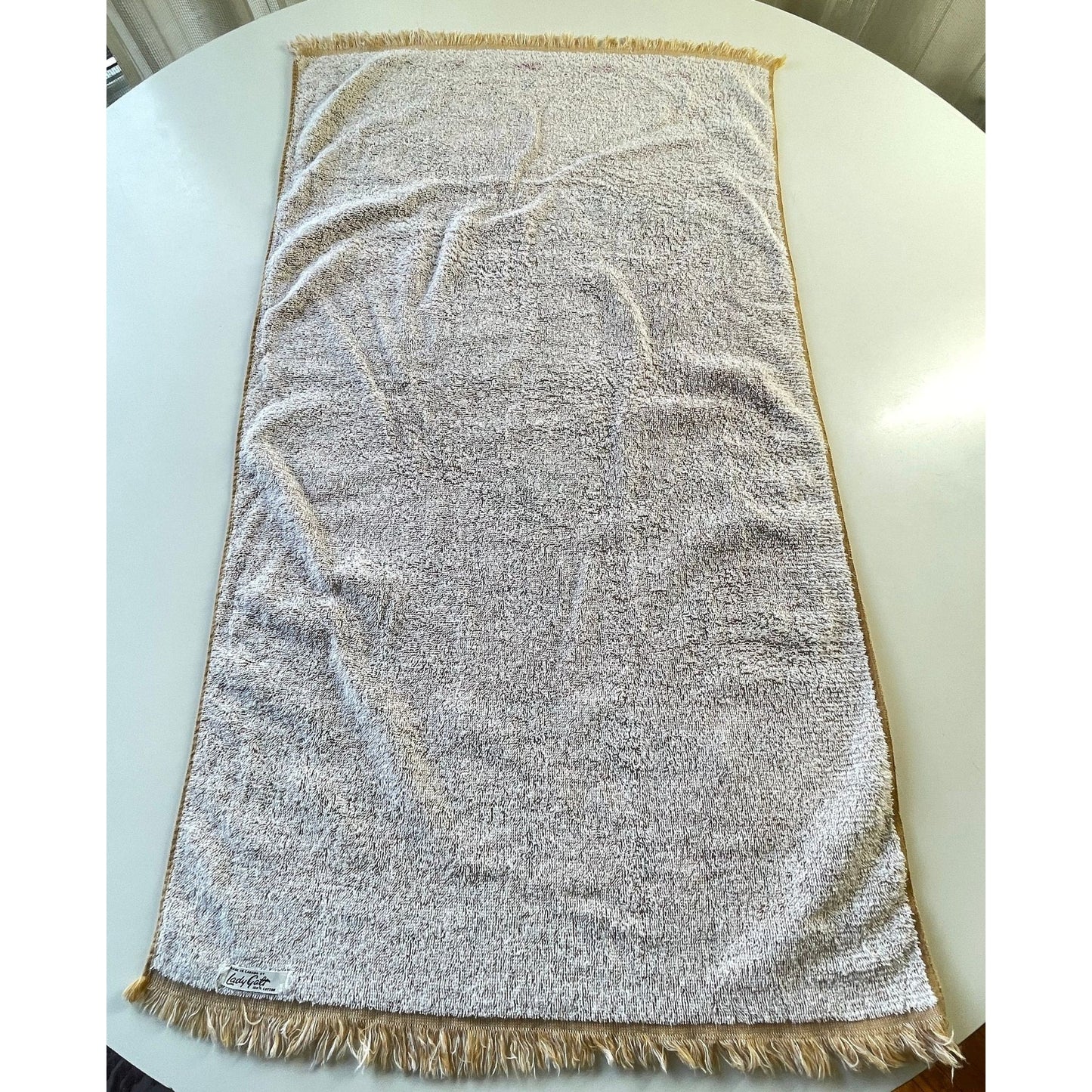 Vintage 60s Canada Centennial bath towel