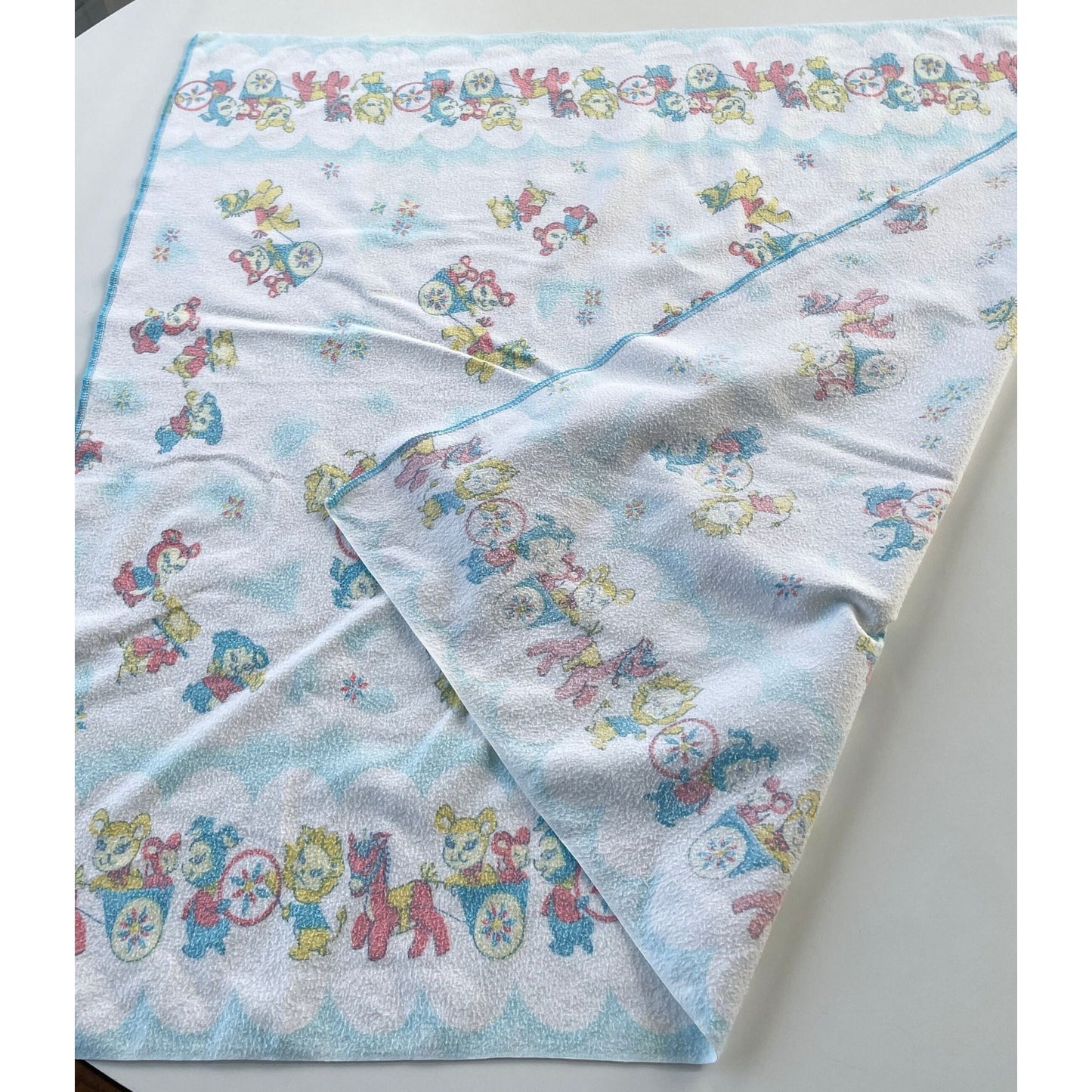 Vintage 60s baby blanket