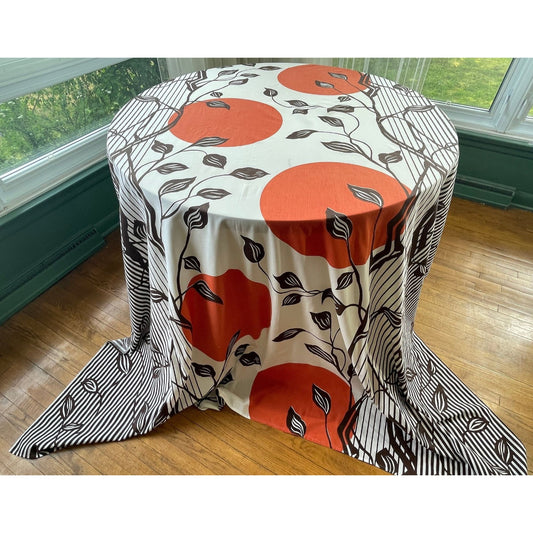 Vintage 80s flat sheet, queen size bed