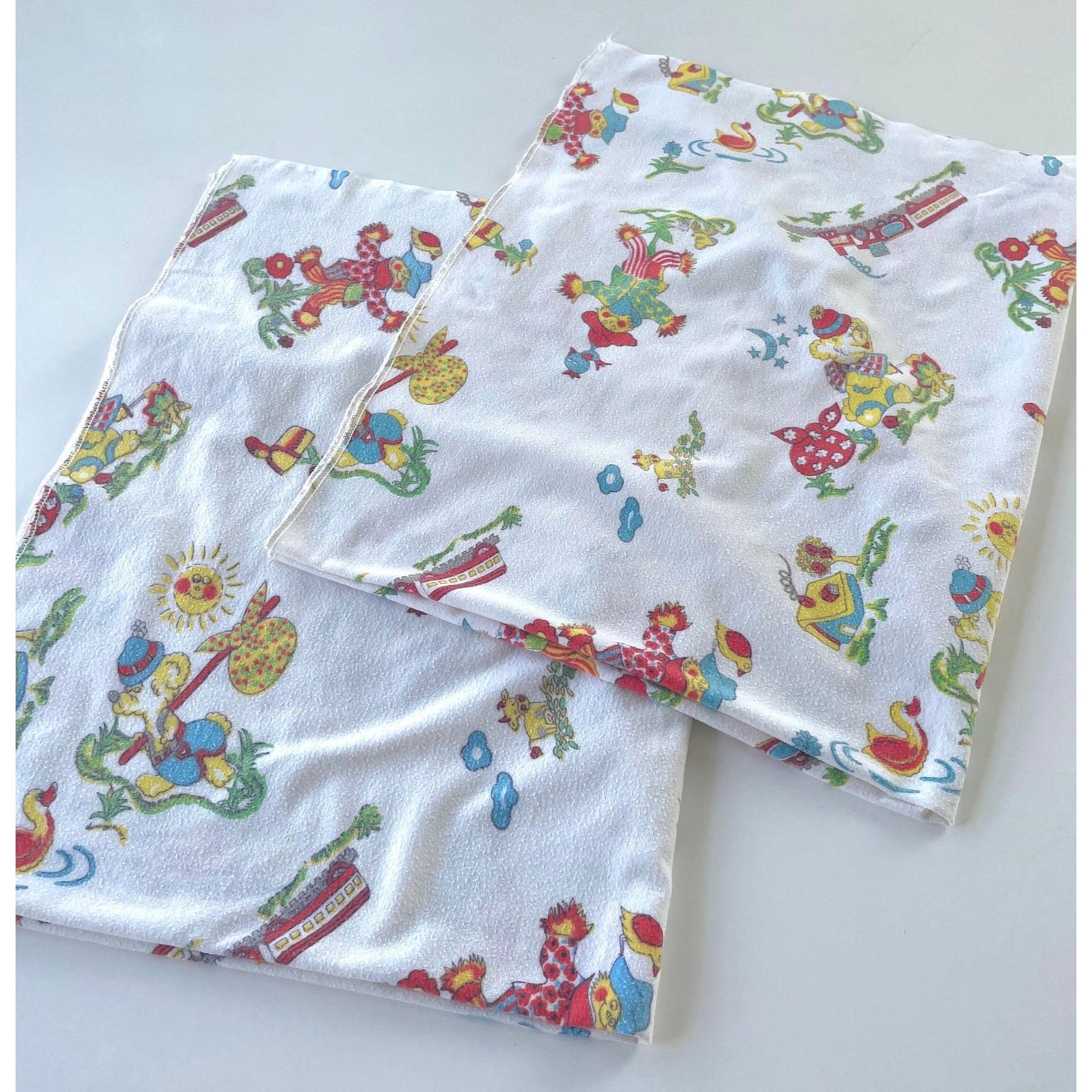 Vintage 70s baby blanket