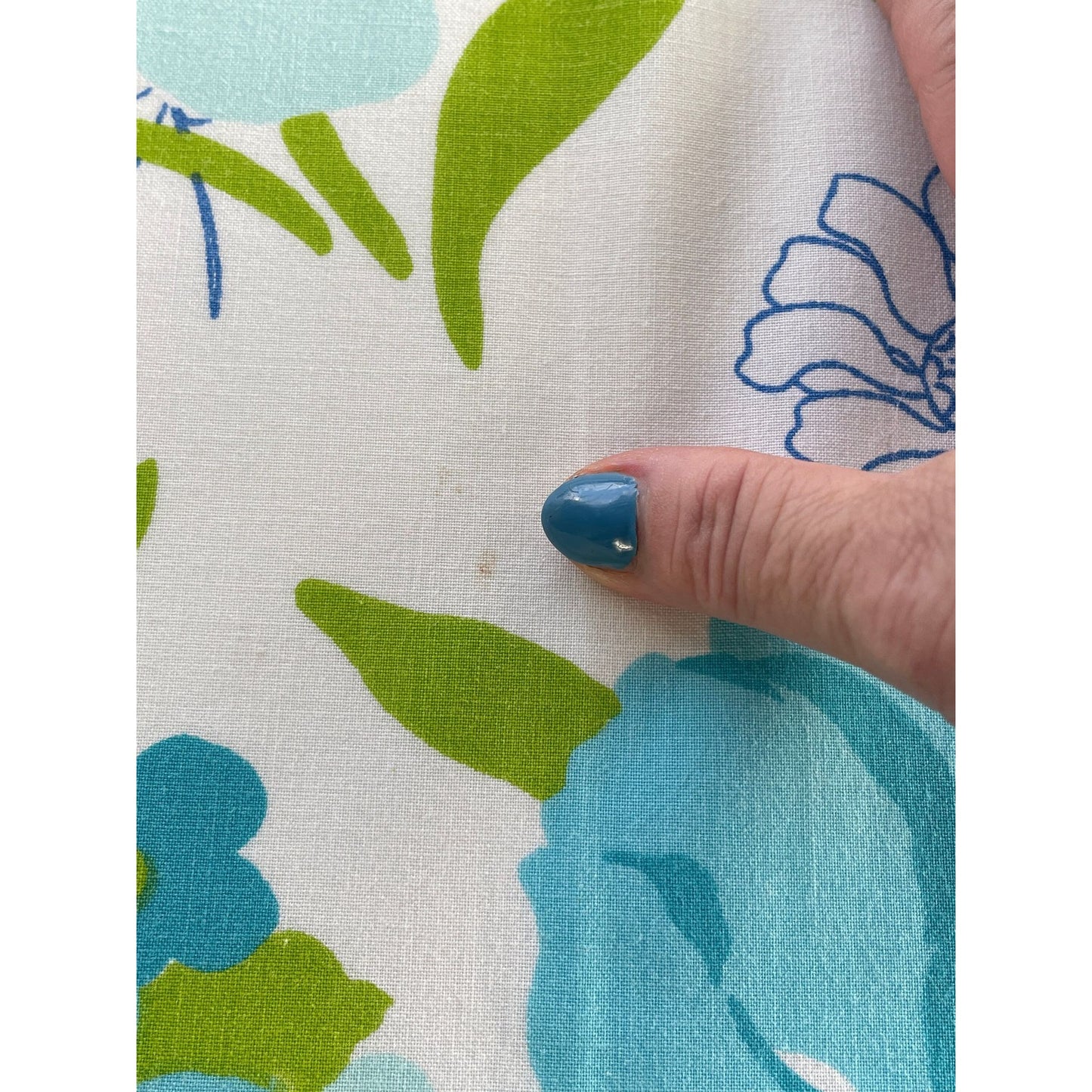 Vintage 70s flat sheet, queen / double size bed, TruPrest