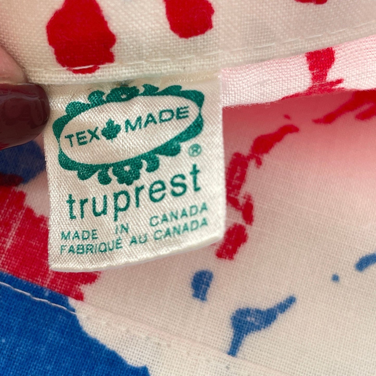 Vintage 70s pillowcase, Truprest