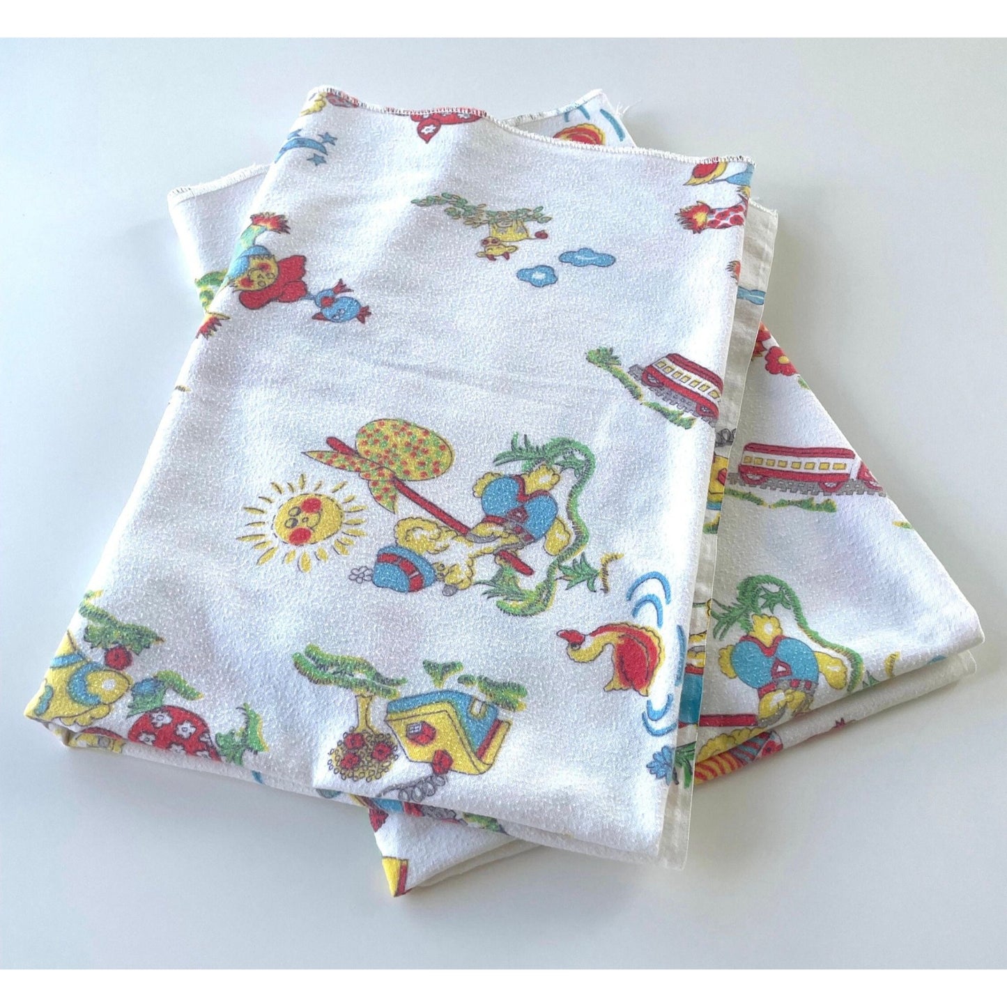 Vintage 70s baby blanket