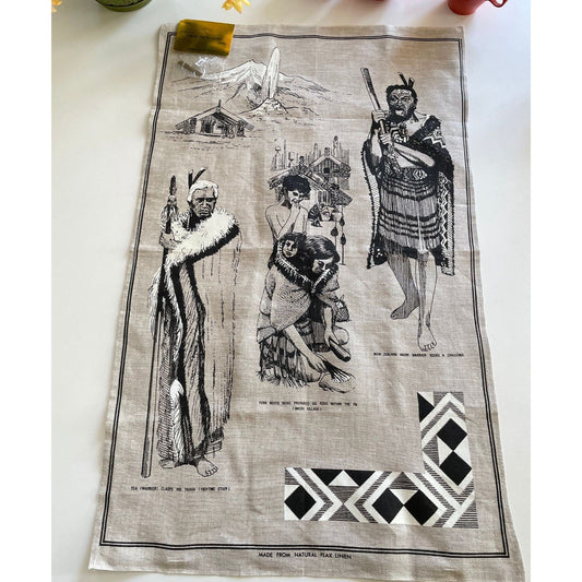 Vintage New Zealand tea towel