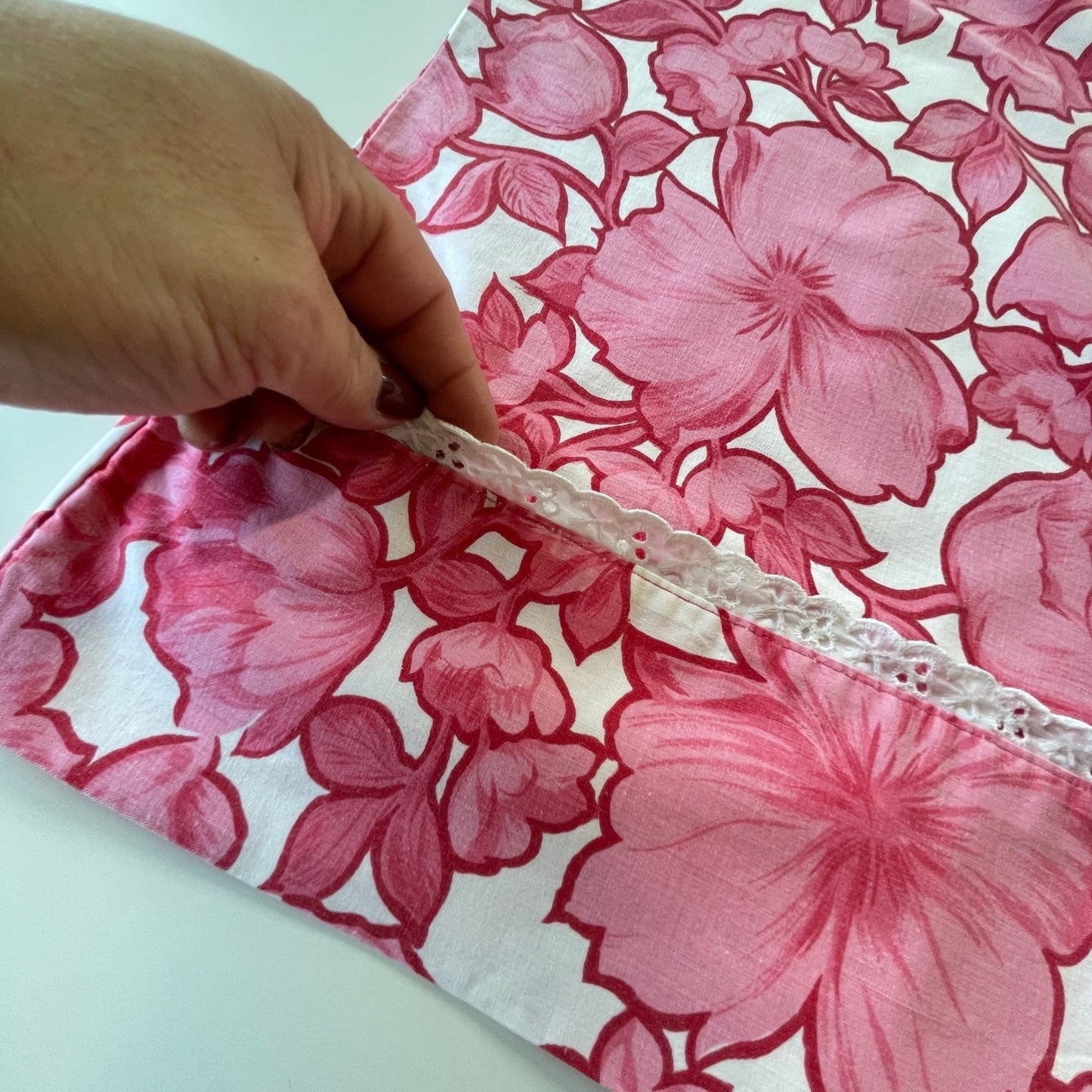 Vintage 70s pillowcase, Wabasso