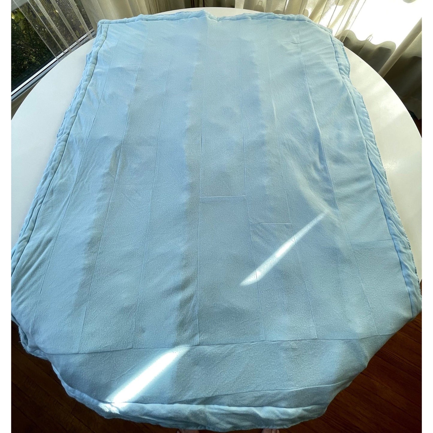Vintage 60s baby dundee, quilted throw blanket
