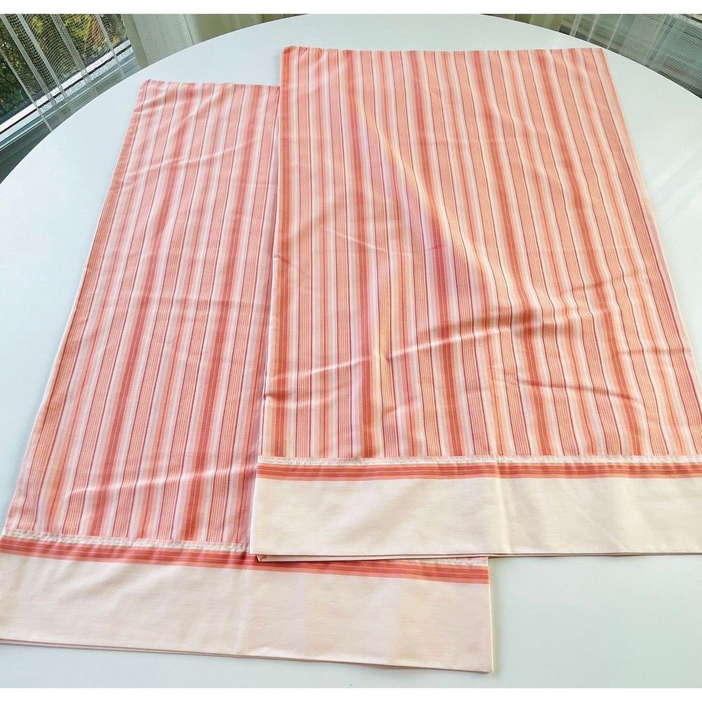 Vintage 80s pillowcases set, Mainstay