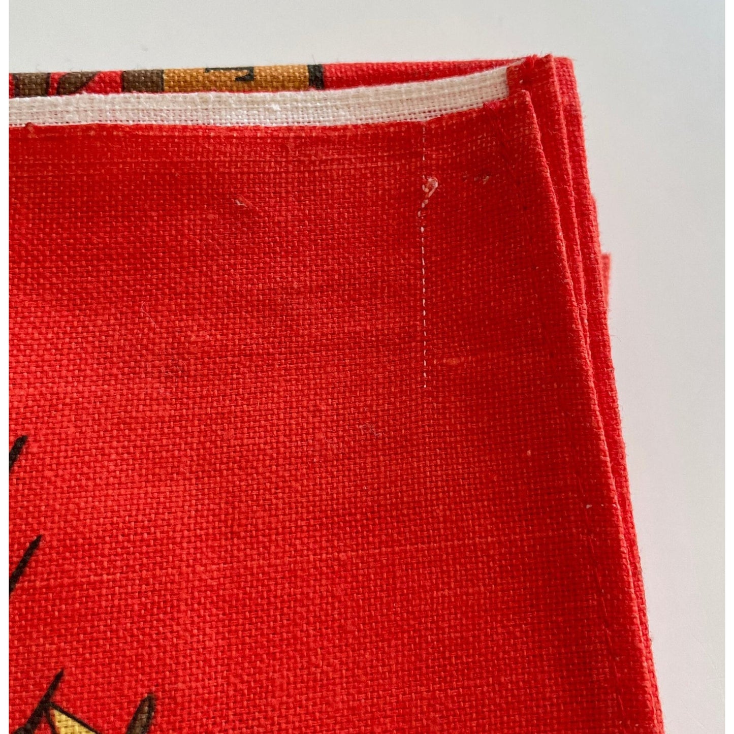 Vintage London tea towel, Vista