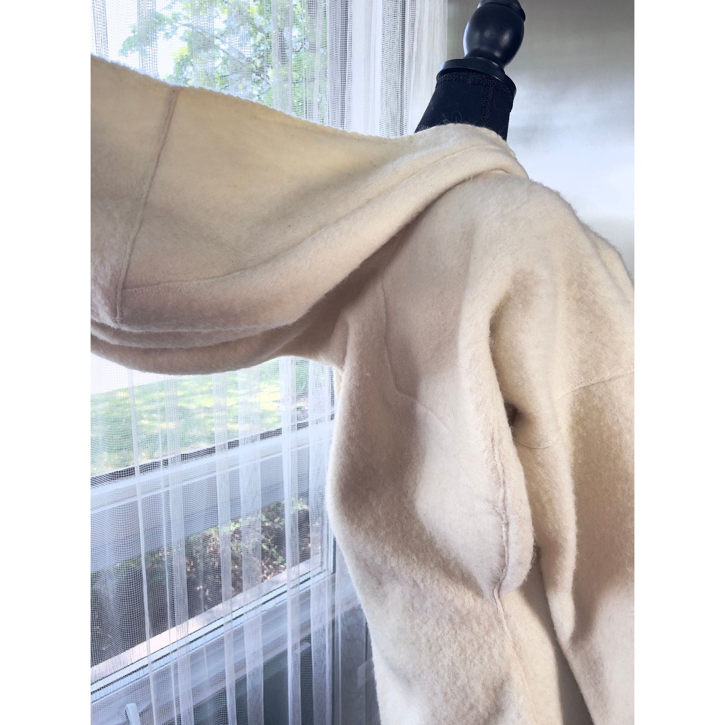 Vintage 1960s Inuit Amauti, 100% wool parka, built-in baby pouch