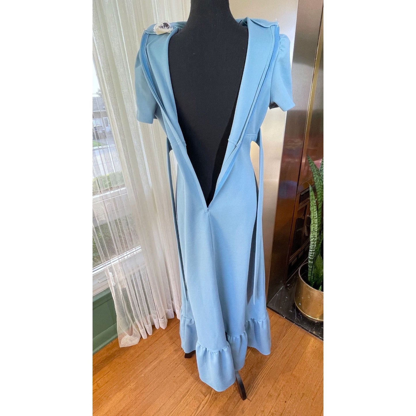 Vintage 1960s maxi dress, Parfaite Fashion, made in Canada