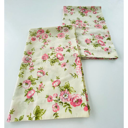Vintage 70s pillowcases set, TruPrest