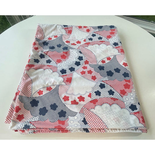 Vintage 70s duvet cover, queen size bed