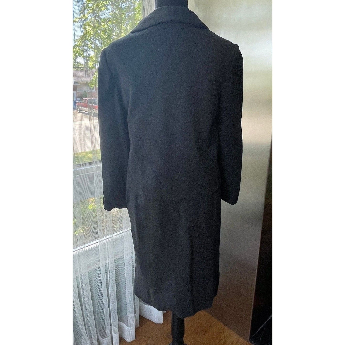 Vintage 1950s two pieces suit, 100% wool, jacket and straight skirt, AlJean