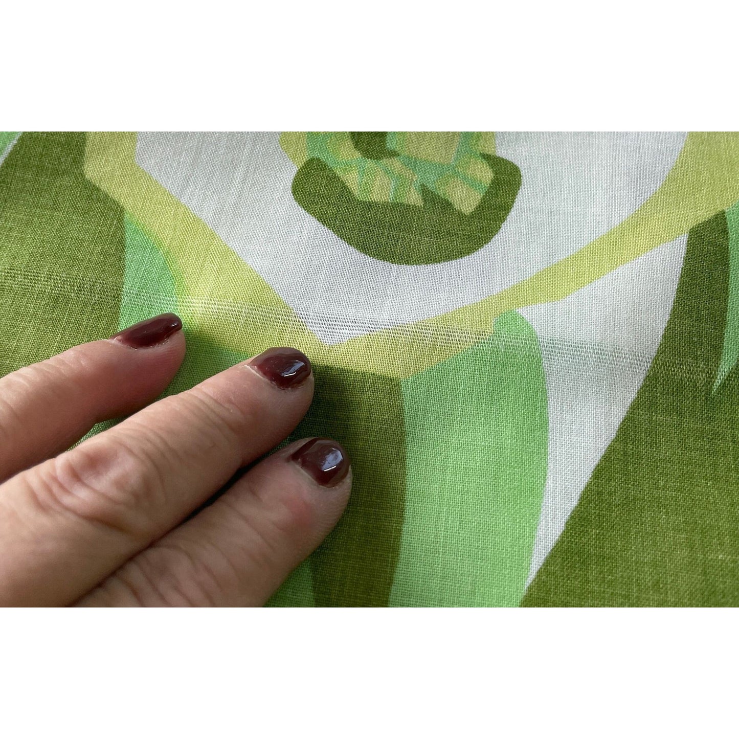 Vintage 70s flat sheet, double / full size, Truprest