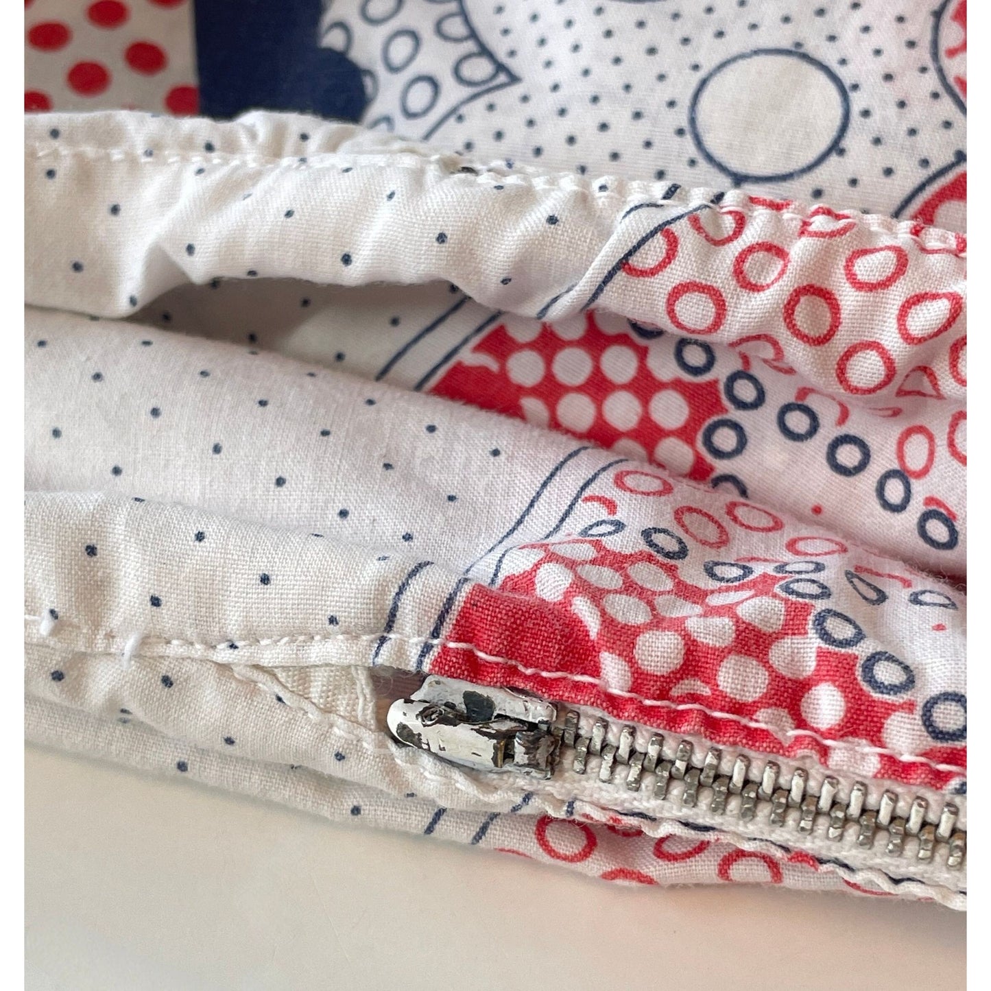 Vintage 70s duvet cover, queen size bed