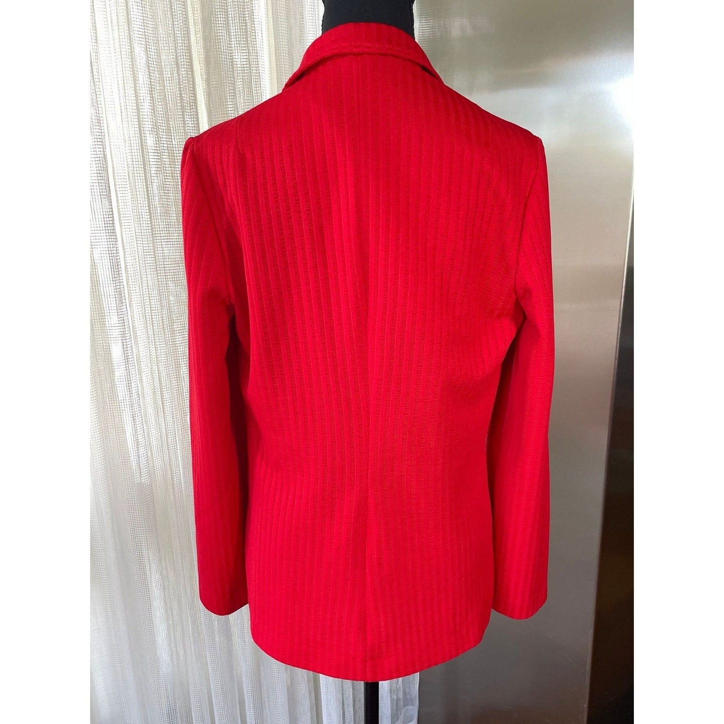 Vintage 80s blazer, red jacket, Hobnobber