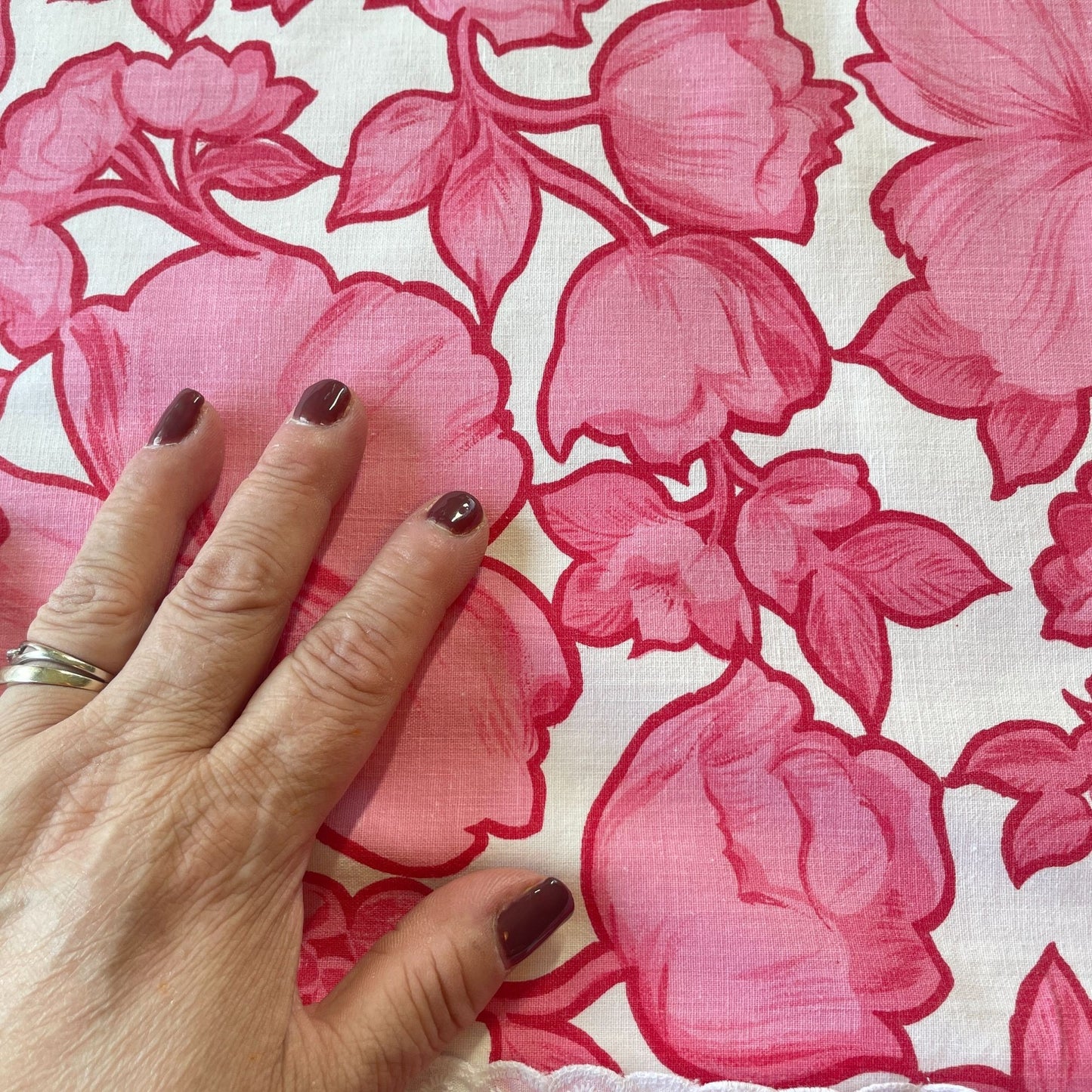 Vintage 70s pillowcase, Wabasso