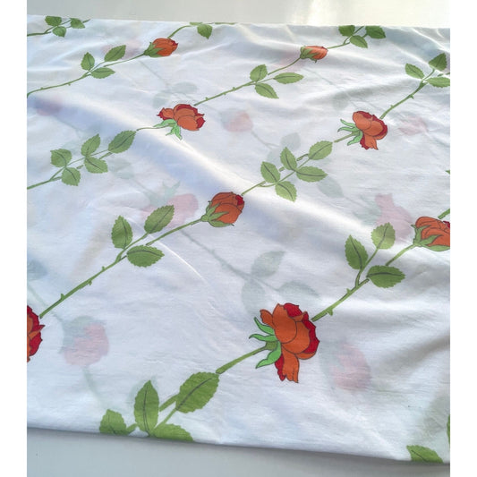 Vintage 80s pillowcase, Wamsutta designed by Christian Dior