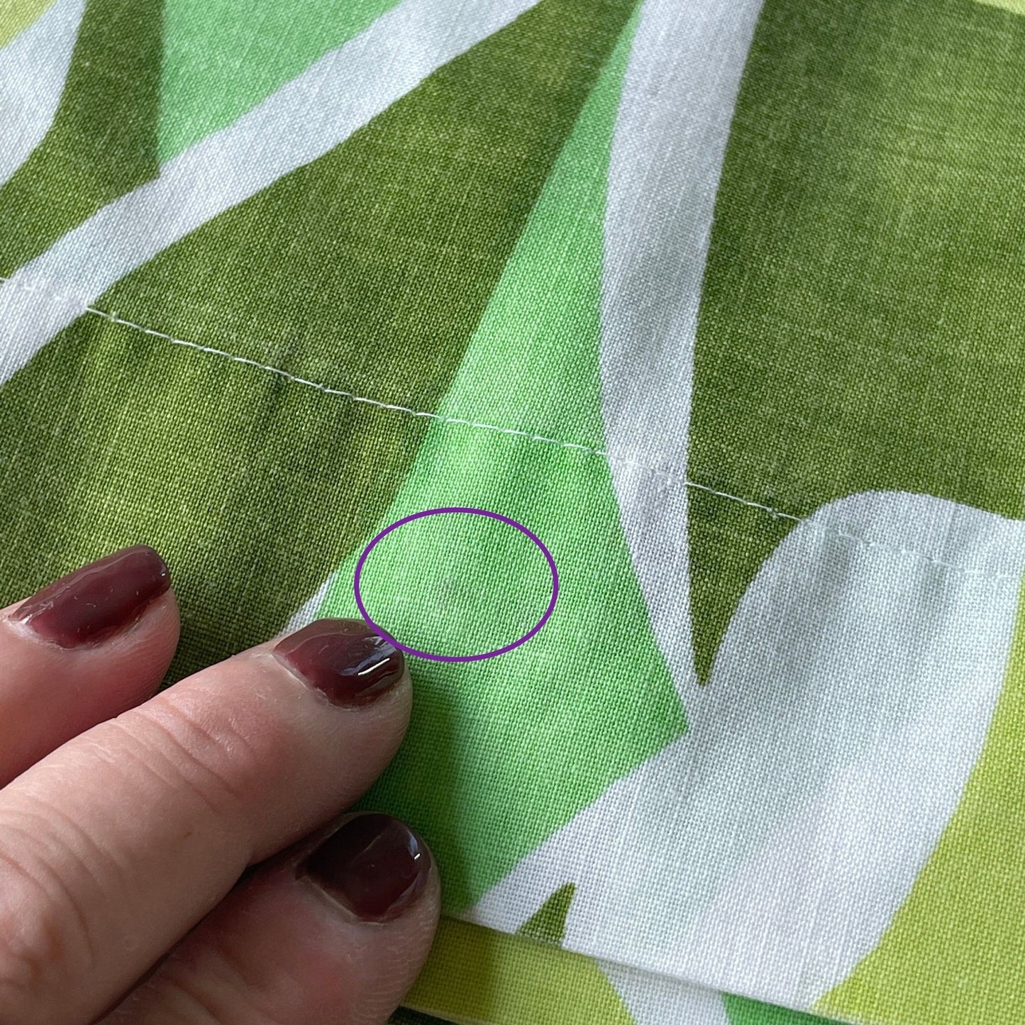 Vintage 70s flat sheet, double / full size, Truprest