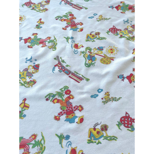 Vintage 70s baby blanket