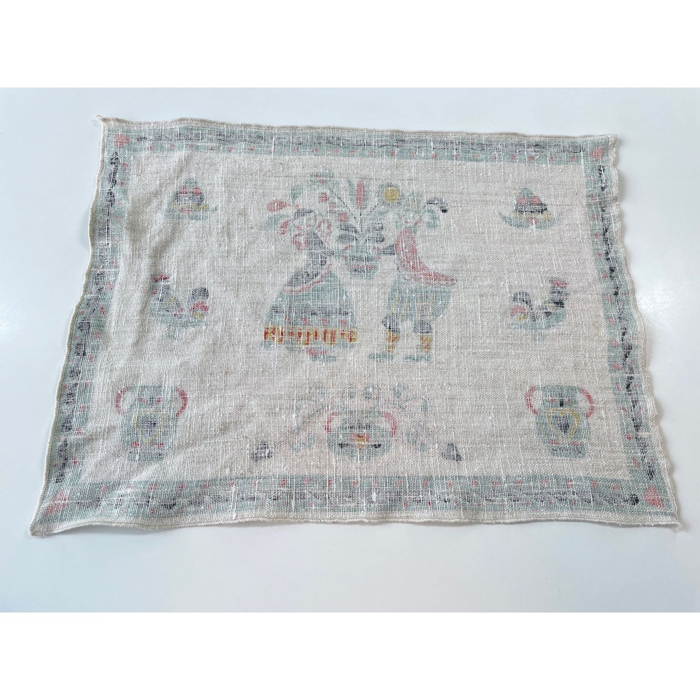 Vintage 1973 calendar tea and dish towels