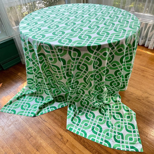 Vintage 70s flat sheet, full size / queen size bed, Truprest