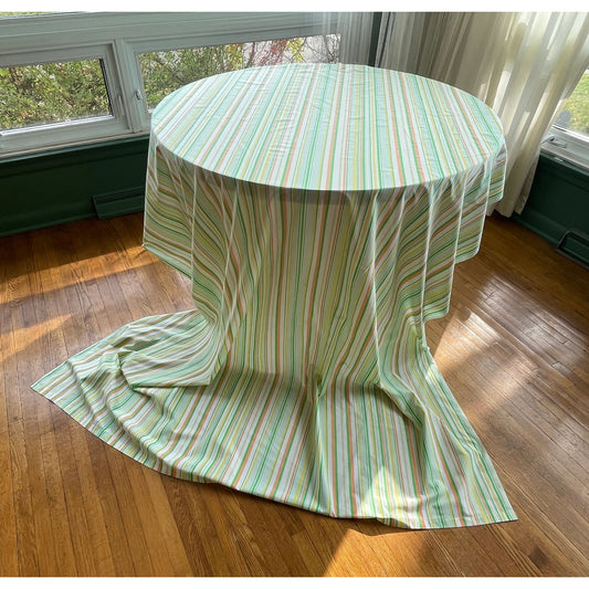 Vintage 70s flat sheet,  full / double size bed