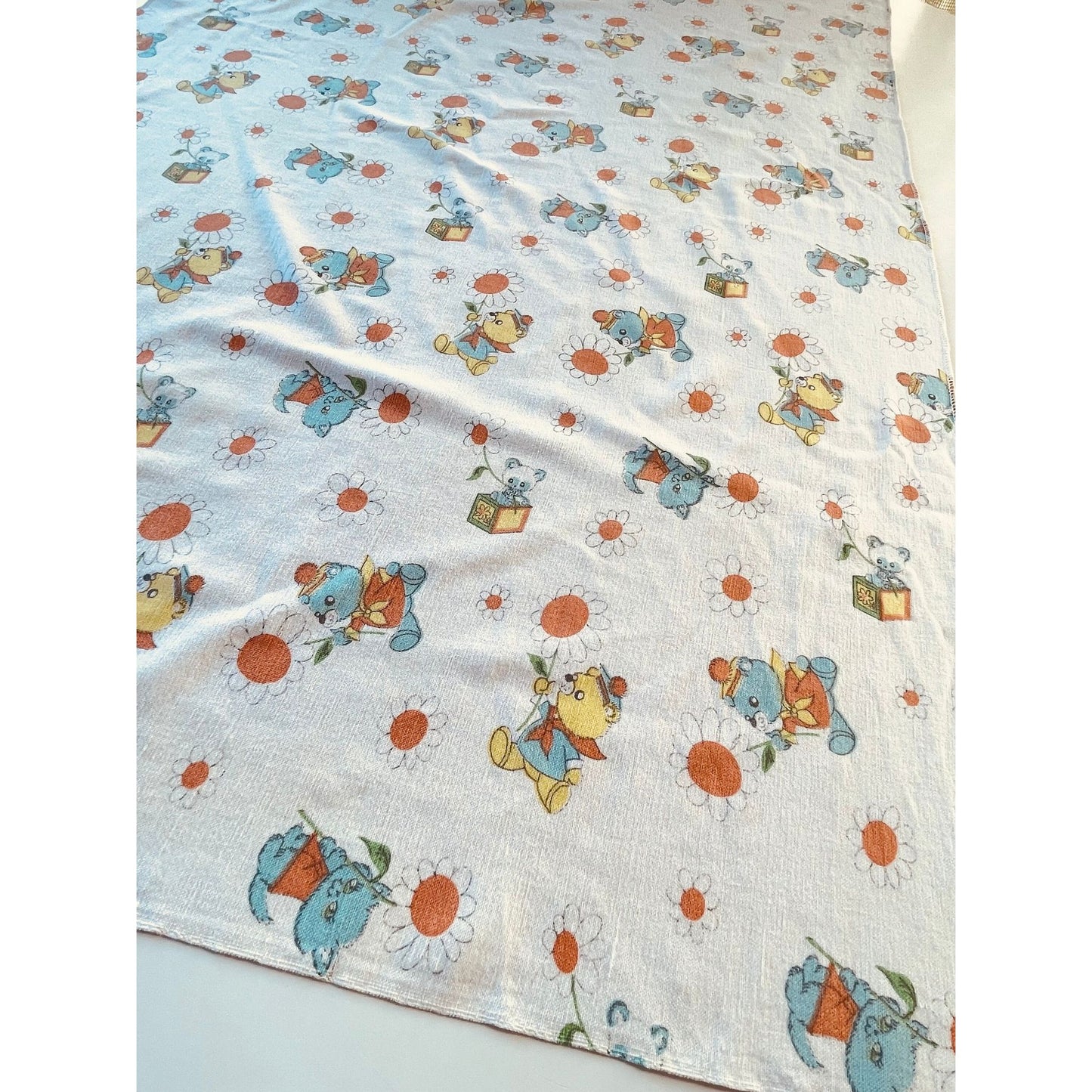 Vintage 70s baby blanket