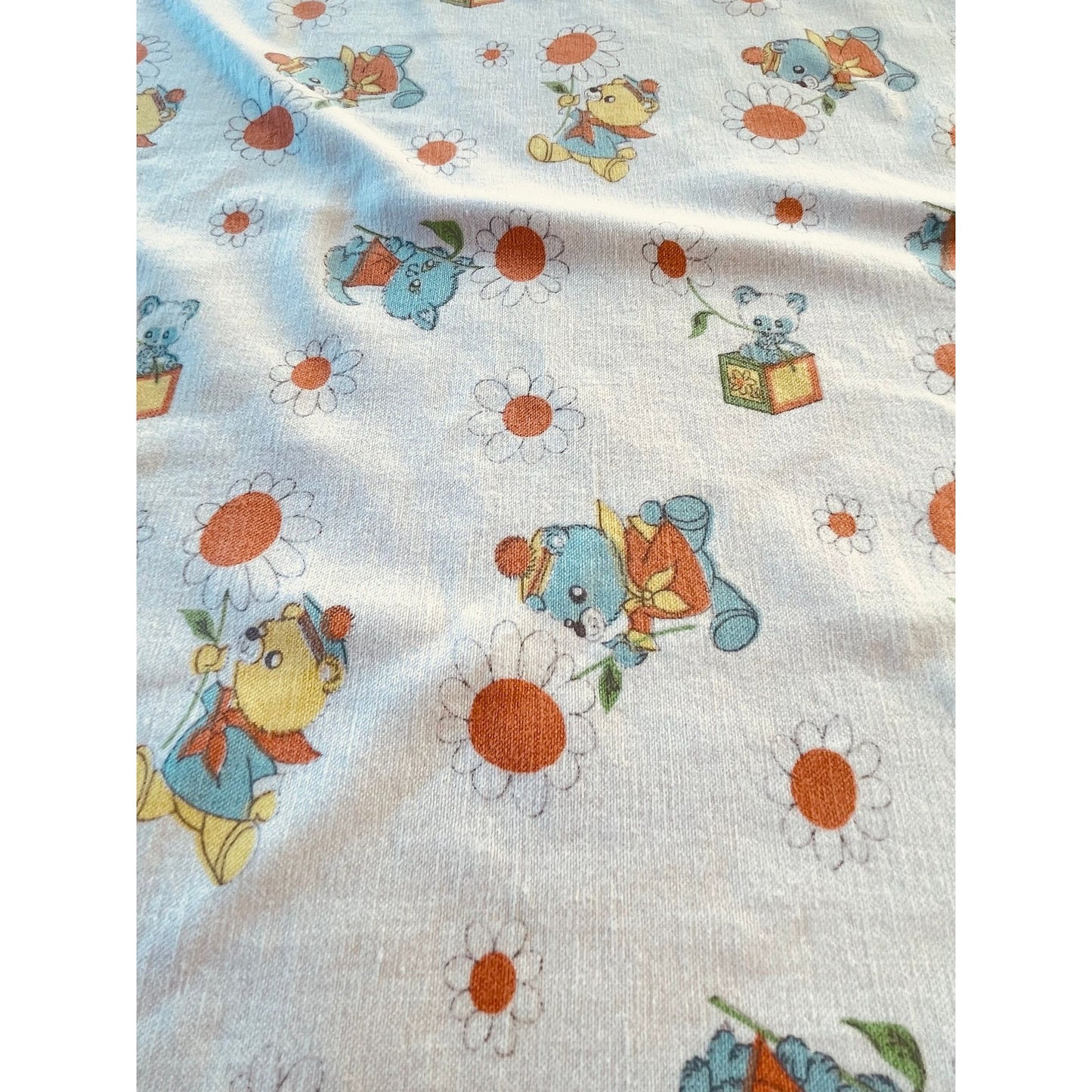 Vintage 70s baby blanket