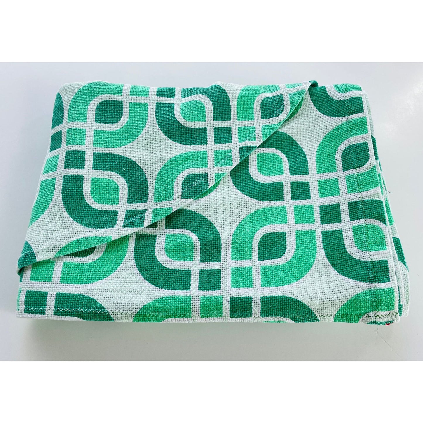 Vintage 70s bedspread, Tex-Made TruPrest, twin size bed
