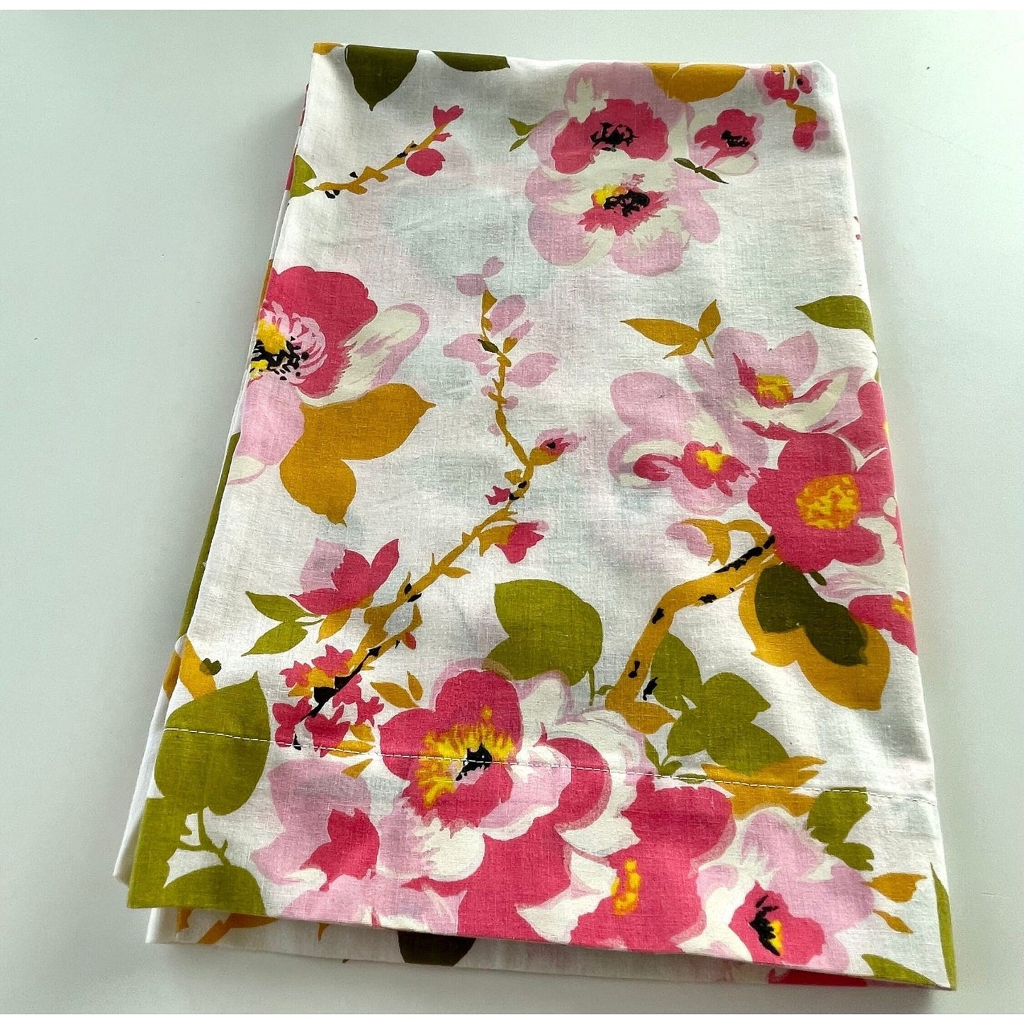 Vintage 70s pillowcase