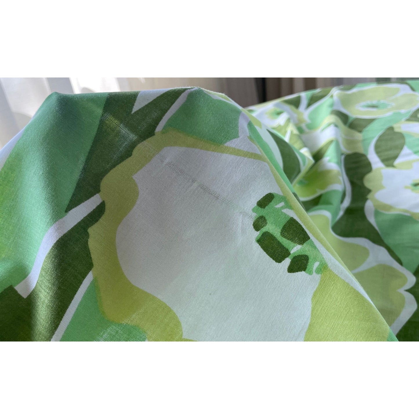 Vintage 70s flat sheet, double / full size, Truprest