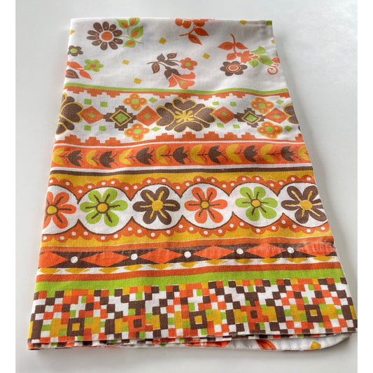 Vintage 70s pillowcase, Fieldcrest