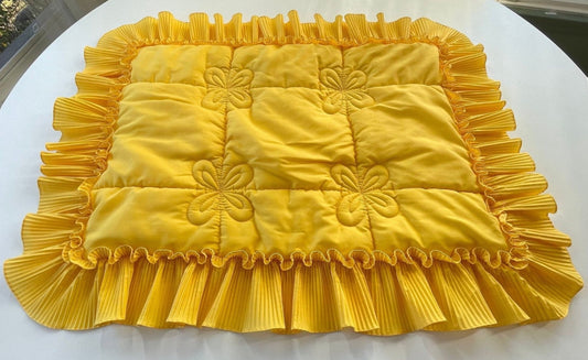 Vintage 70s decorative pillow cover