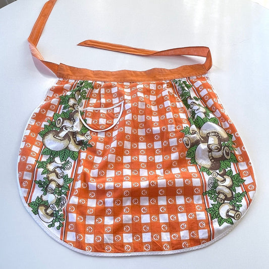 Vintage 70s half apron