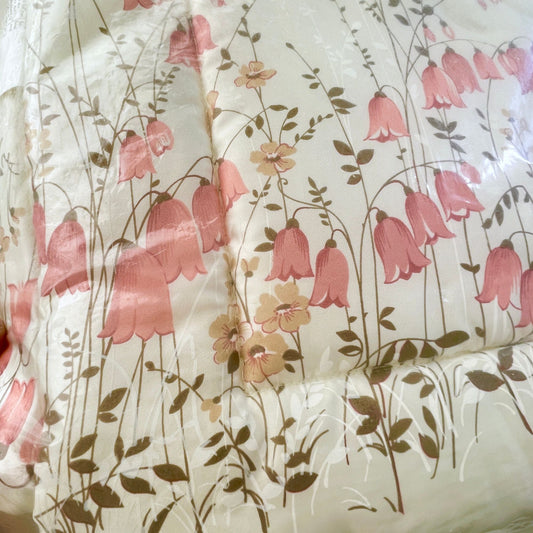 Vintage 80s decorative pillow sham, new in packaging, Lady Sandra