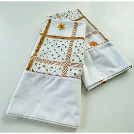 Vintage 80s pillowcases set