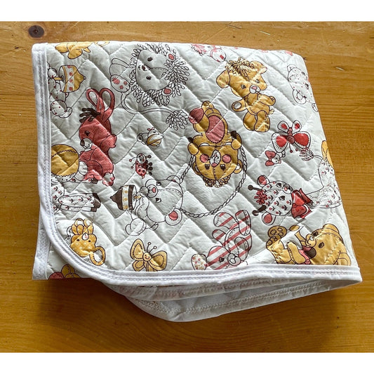 Vintage 70s changing table cover