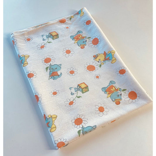Vintage 70s baby blanket